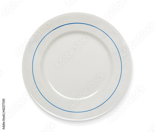 Wallpaper Mural Vintage plate on white Torontodigital.ca