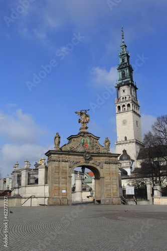 Gate Jasna Gora sanctuary Czestochowa.Poland