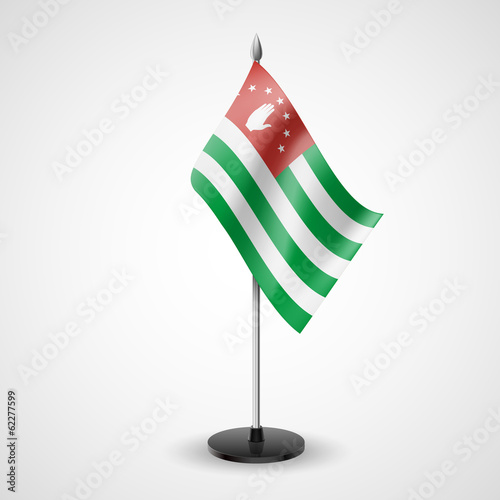 Table flag of Abkhazia