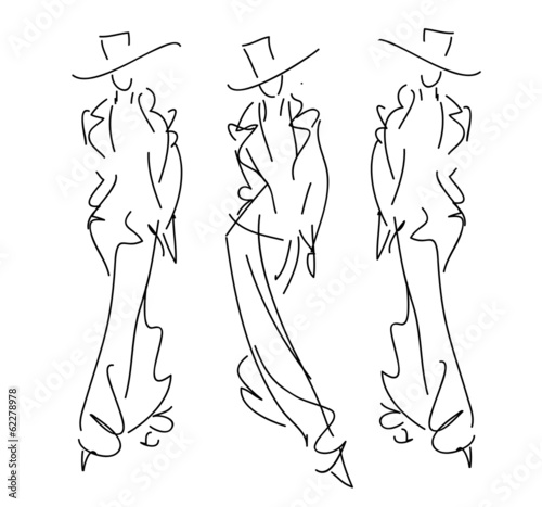 Sketch Fashion Poses