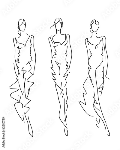 Sketch Fashion Poses