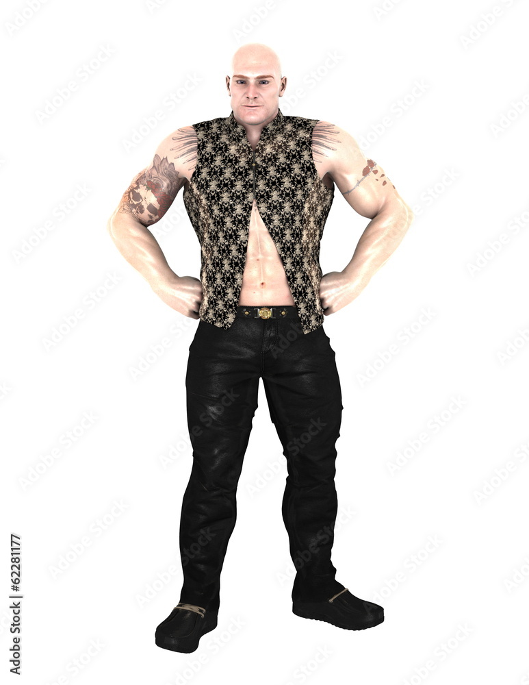 大男