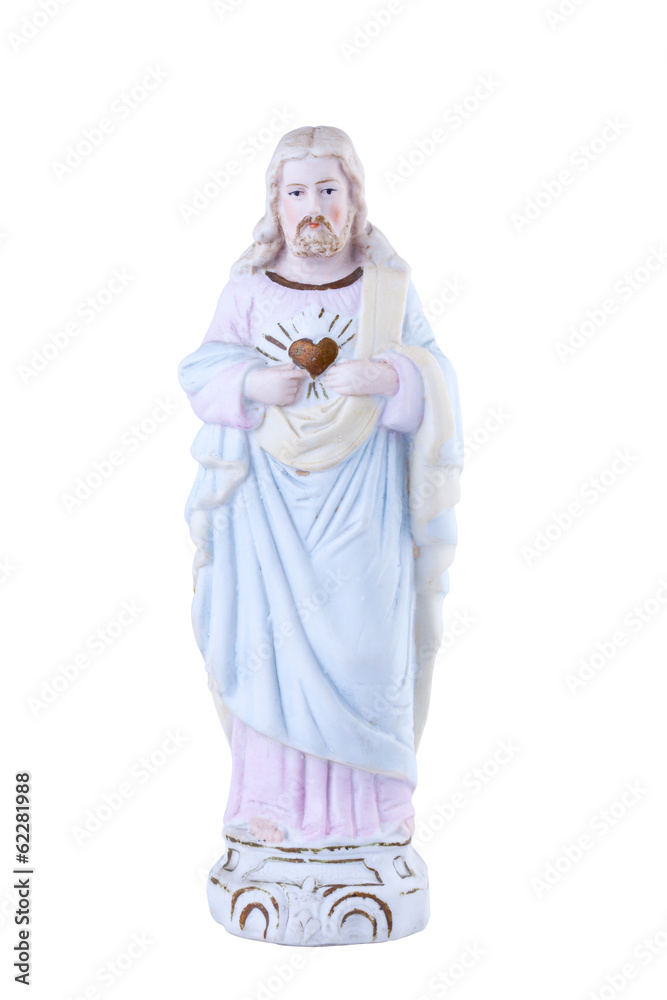 Jesus vintage porcelain statue