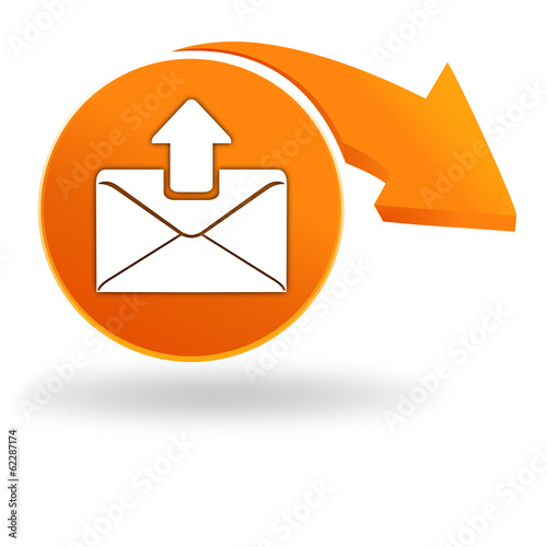 messages envoyés sur bouton orange