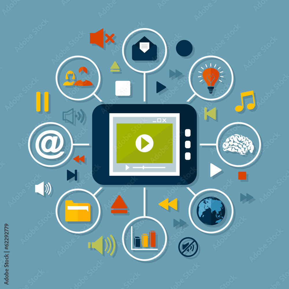 Online of media Online of media