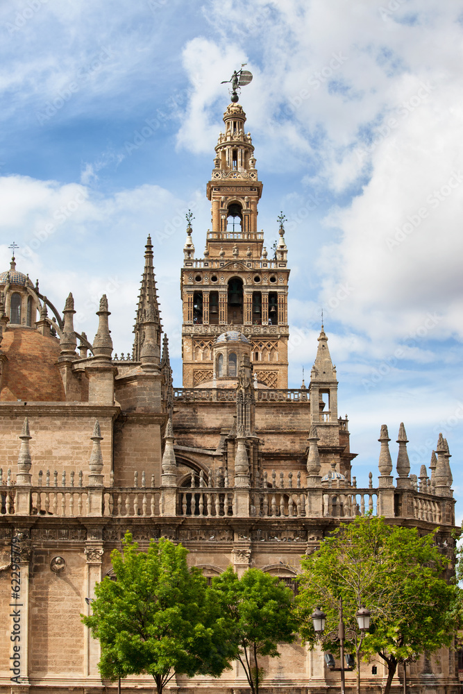 Gothic Seville Cathedral in Spain Gothic Seville Cathedral in Spain