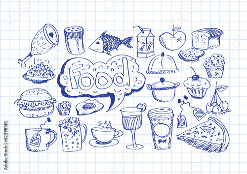 Food Icons Vector set