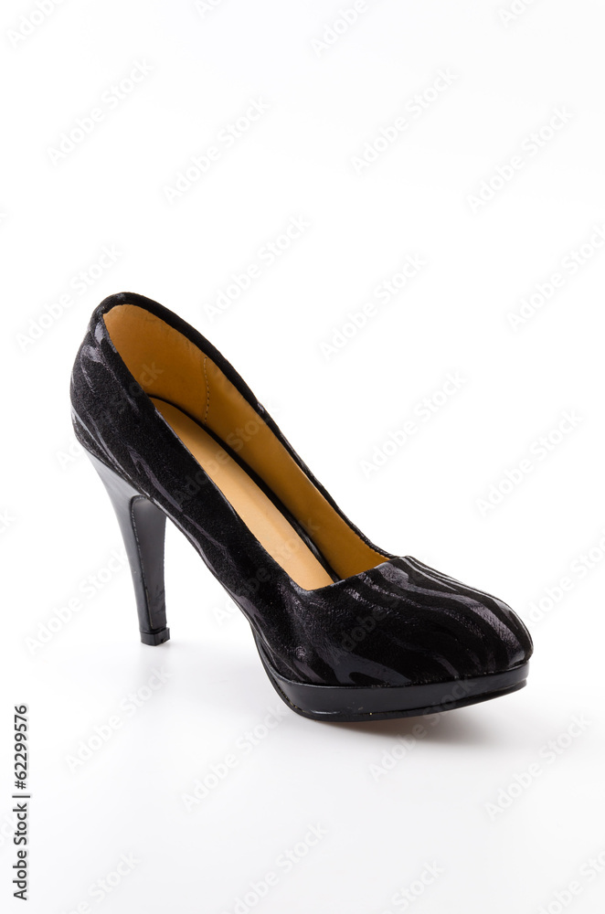 Women shoes isolated white background Women shoes isolated white background