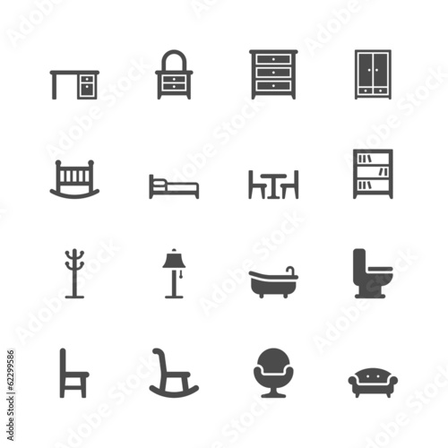 Furniture icons