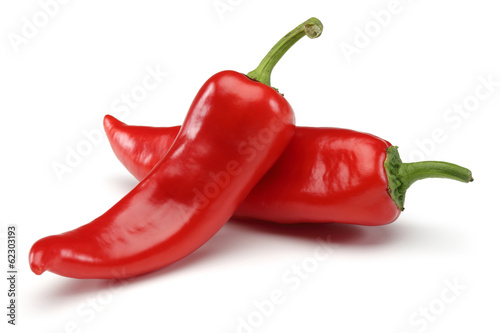 Foto Two Red peppers