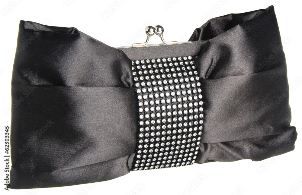 Naklejka premium women clutch on the background.