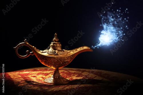 Magic Aladdins Genie lamp #62303766