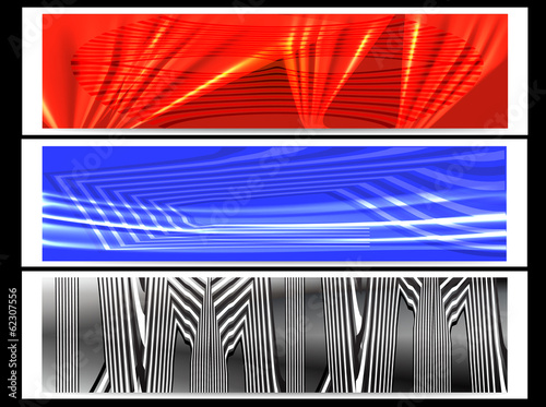 Holographic abstract background