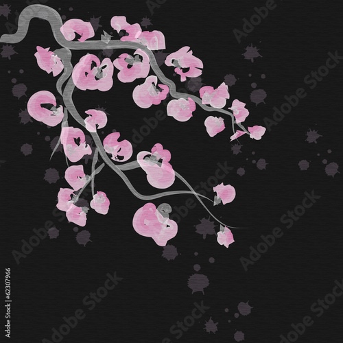 vector sakura background