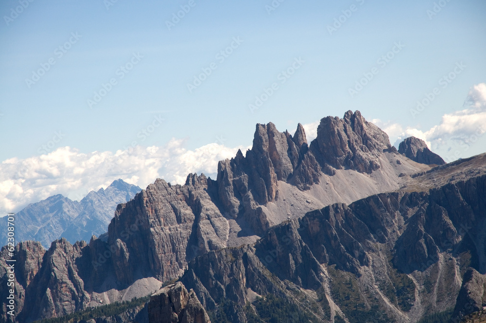 Fototapeta premium Croda da Lago - Dolomiten - Alpen