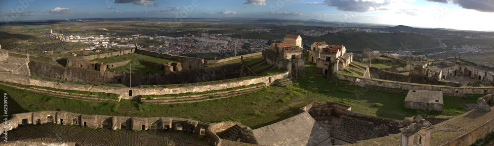 Fort in Elvas panoramic