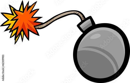 bomb clip art cartoon illustration