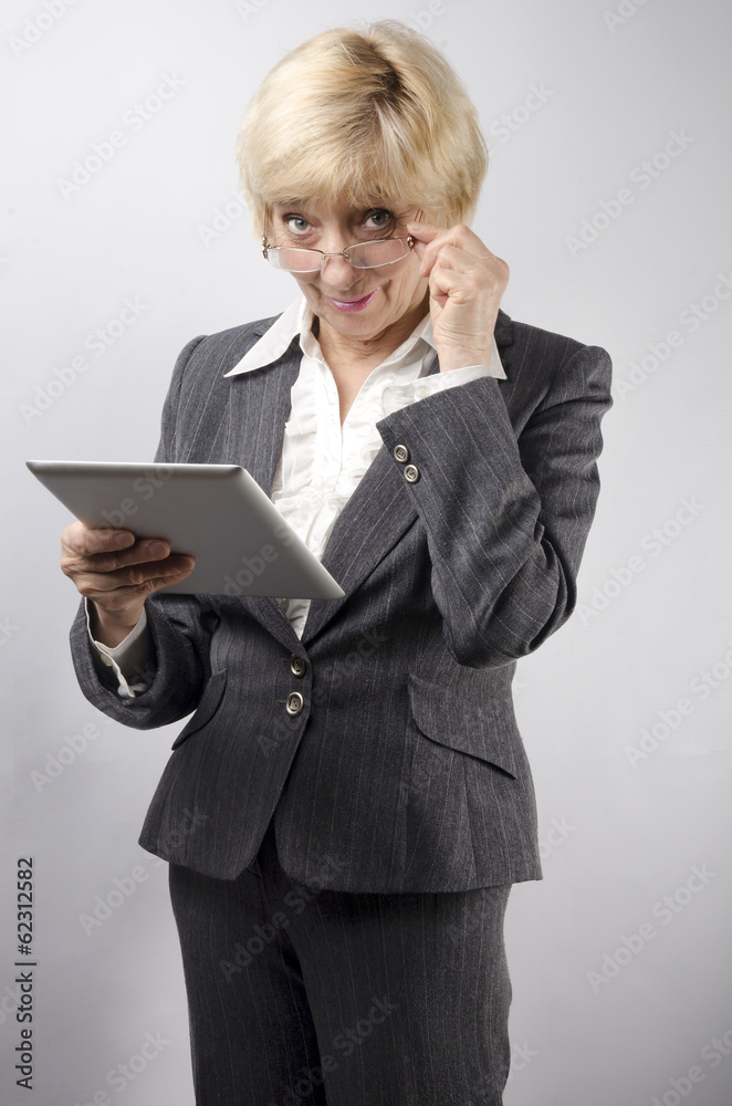 Woman with tablet pc Woman with tablet pc