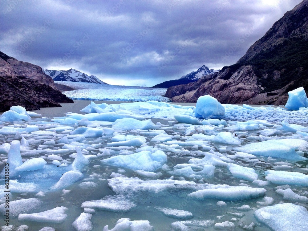 Obraz premium Grey Glacier