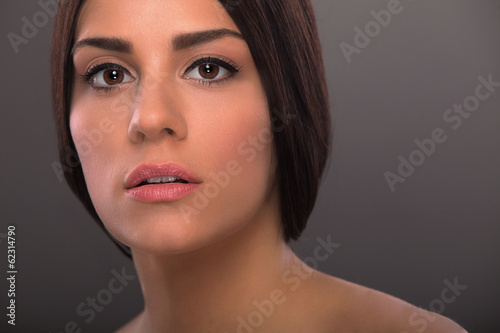 Portrait of the young woman