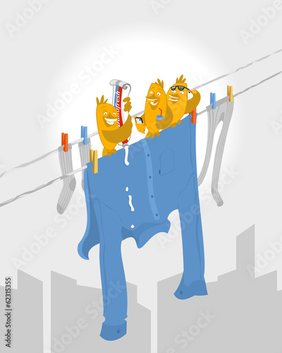 Birds hooligans