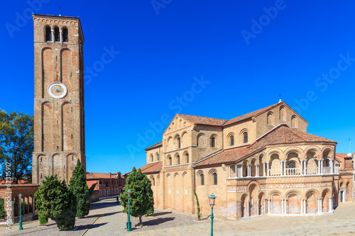 Murano, Santa Maria and San Donato Cathedral with Campanile, Ven photo