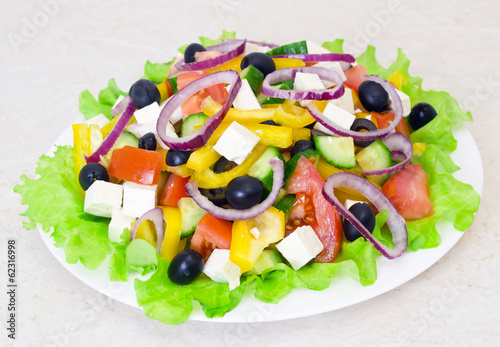 Fresh Tasty Greek Salad