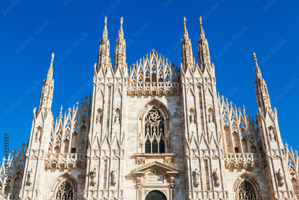 Fototapeta premium der Mailänder Dom