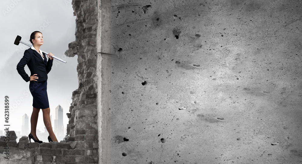 Obraz premium Overcoming challenges