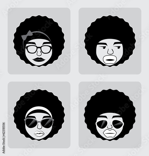 afro style design