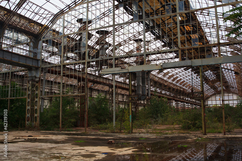 Wallpaper Mural Abandoned industry Torontodigital.ca