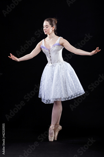 Lovely dancing ballerina