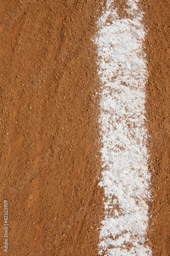 Baseball Infield Chalk Line