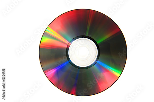 empty CD or DVD data disc