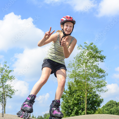 Obraz na płótnie Inline-Skating