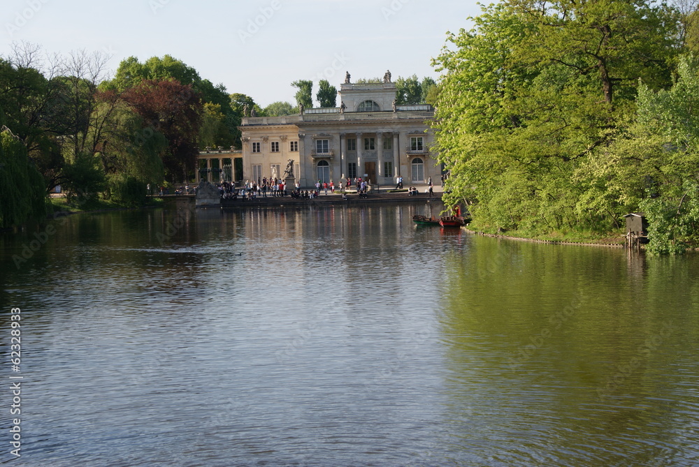 Fototapeta premium Łazienki Królewskie w Warszawie