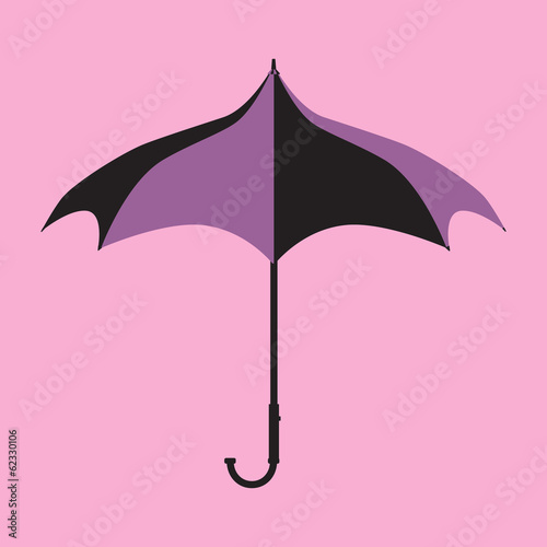 Purple Gothic Umbrella