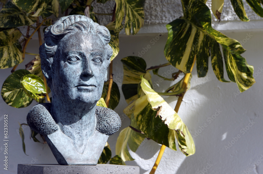 Obraz premium Agatha Christie Denkmal