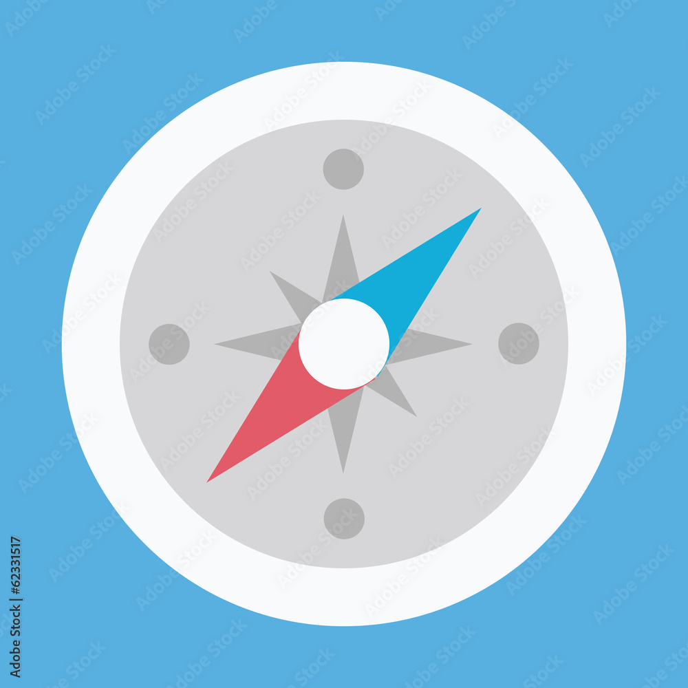 Vector Compass Icon Vector Compass Icon