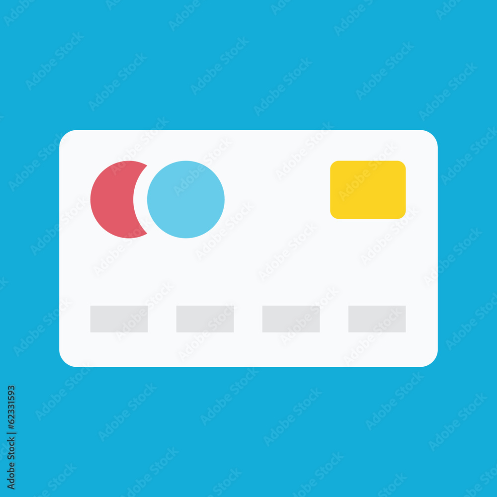 Vector Debit Card Icon