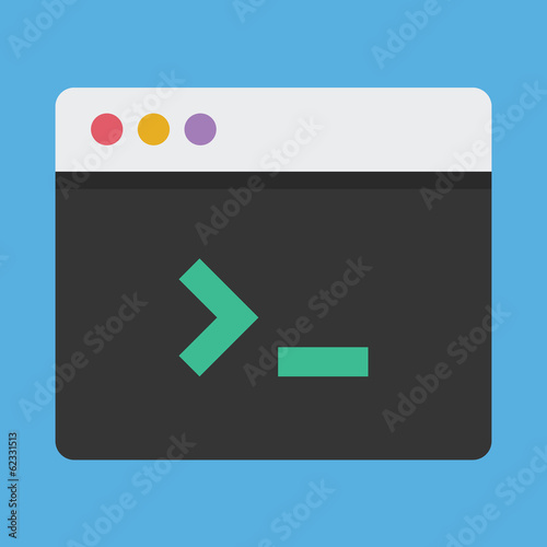 Photography Vector Command Line Icon