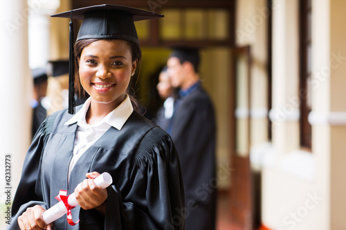 smart african university graduate
