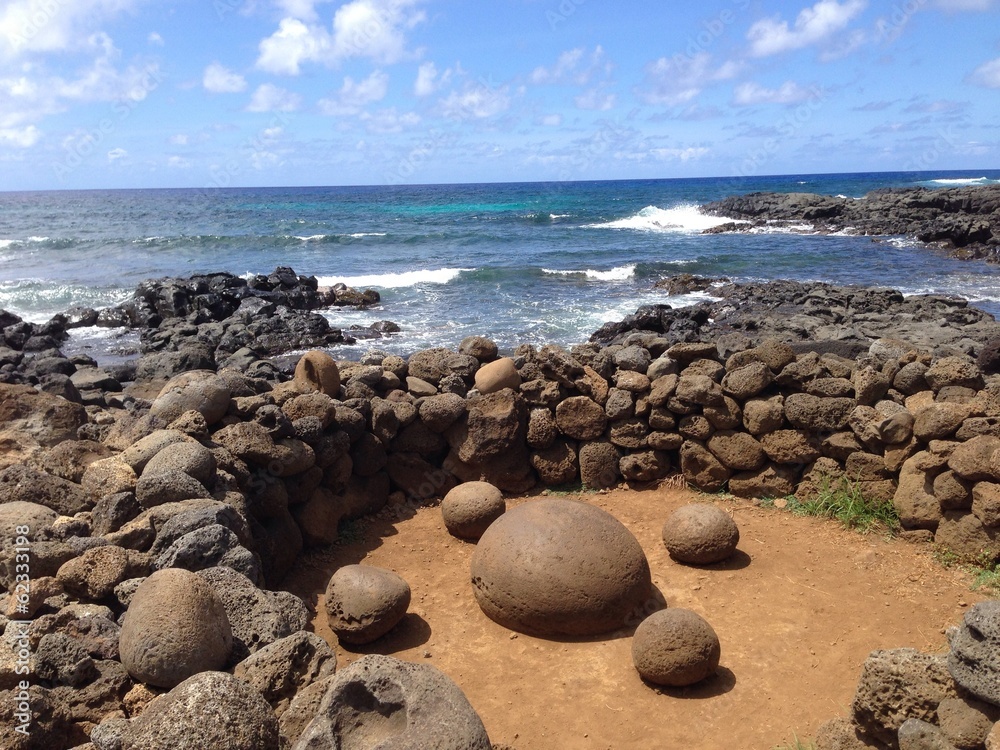 the navel of the world Rapa Nui Easter Island the navel of the world Rapa Nui Easter Island