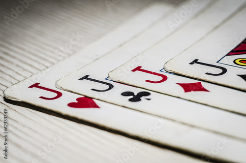 Canvas Print Card suits