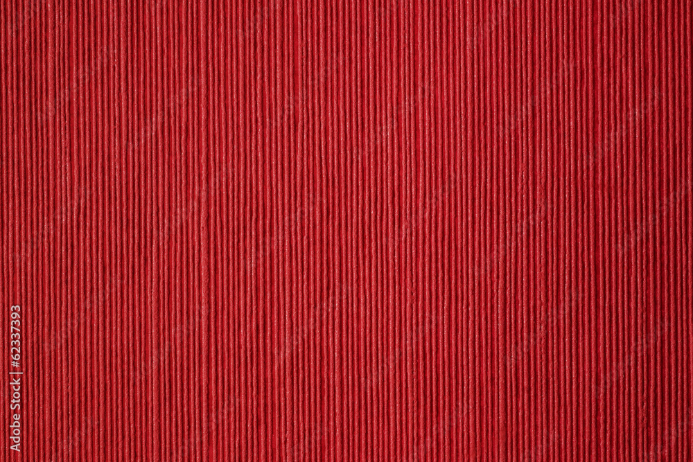 red corrugated cardboard background - obrazy, fototapety, plakaty 
