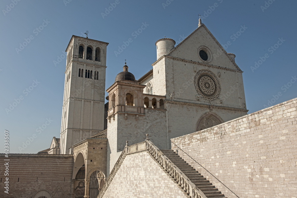 Kirche San Francesco in Assisi, Italien