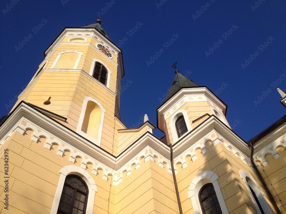 towers of church in velika gorica