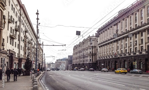 Moscow. Tverskaya street