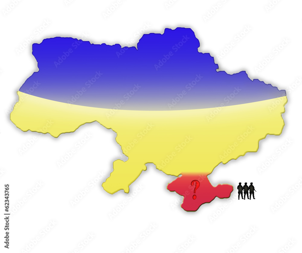 Obraz premium Конфликт на Украине