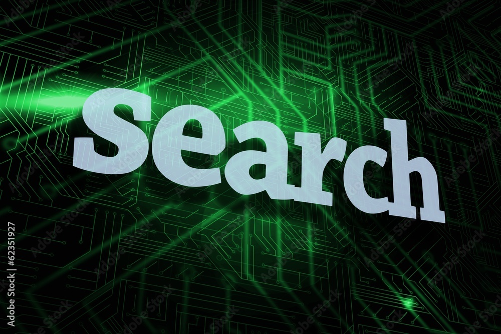 Search against green and black circuit board Search against green and black circuit board